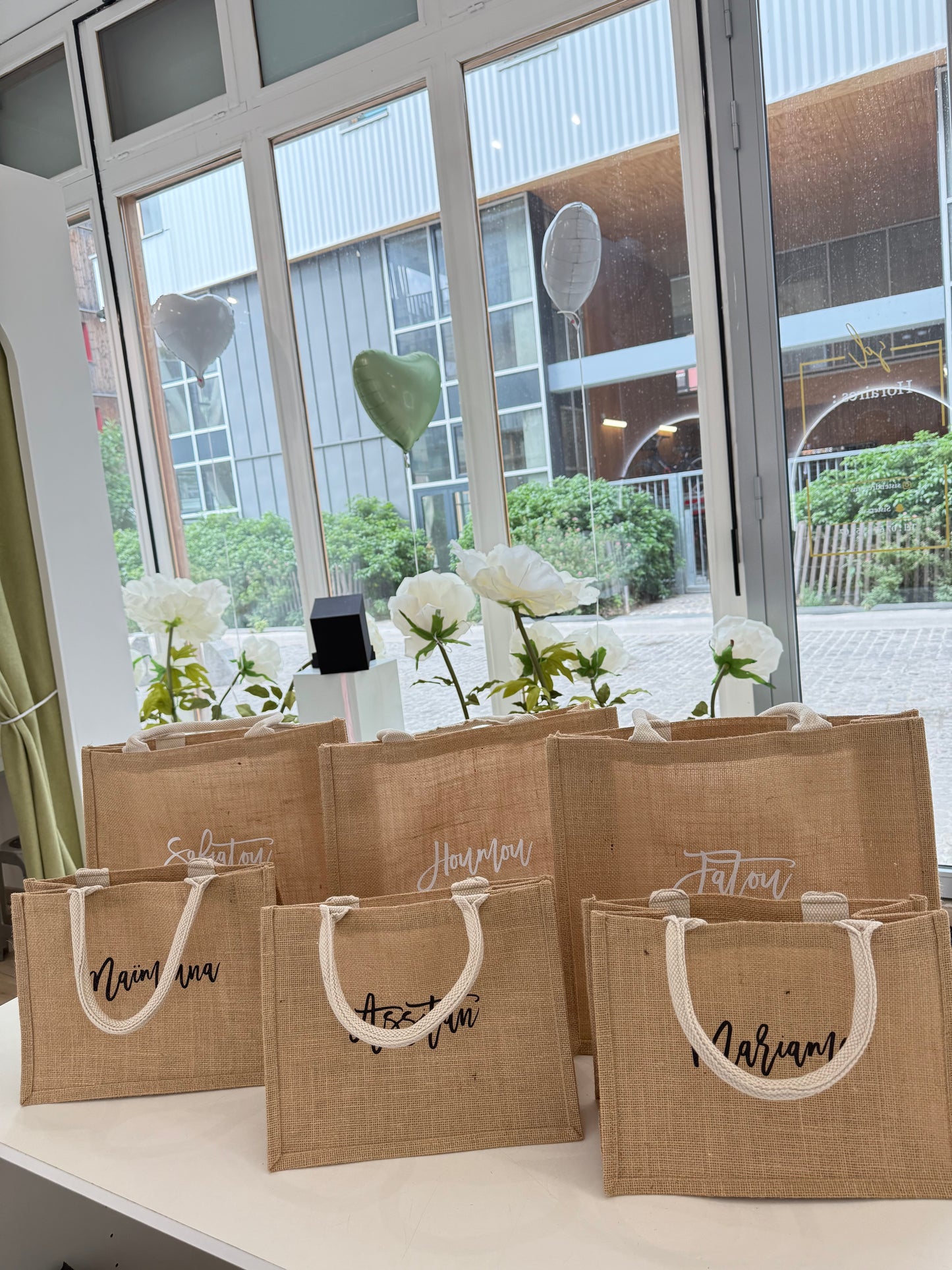 Sac en jute moyen