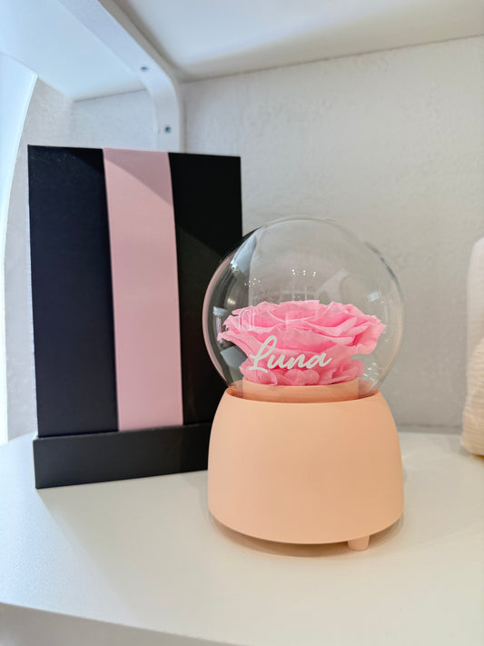 Boite a musique Rose eternelle