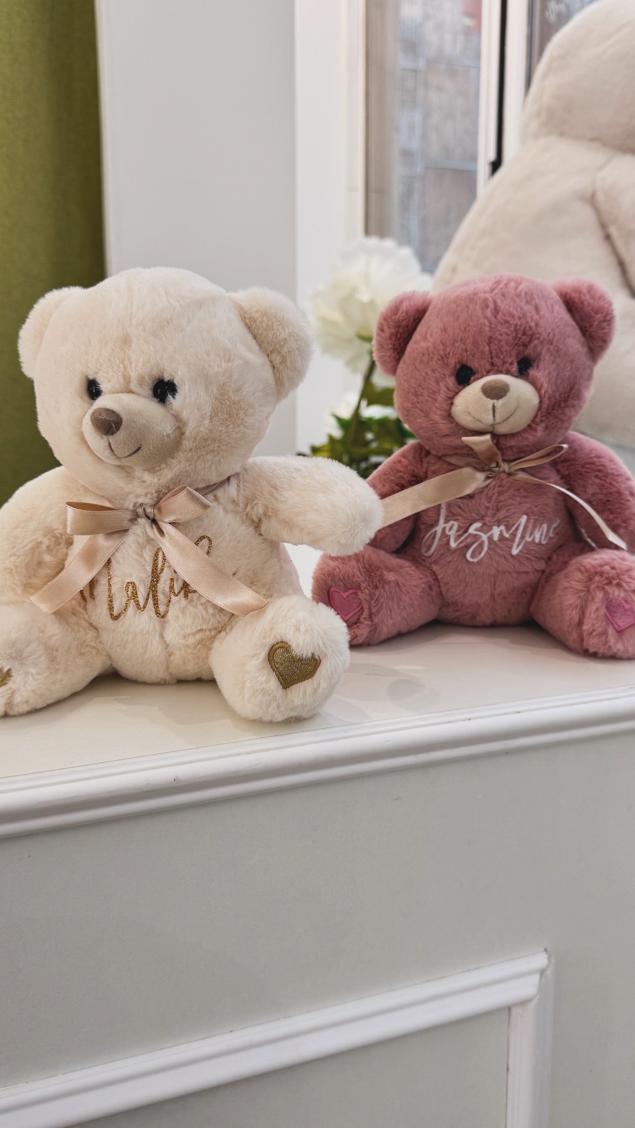 Nounours petit coeur 20 cm